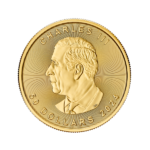 .9999 pure gold coins featuring King Charles III's new bust on the obverse. Secure your purchase today!