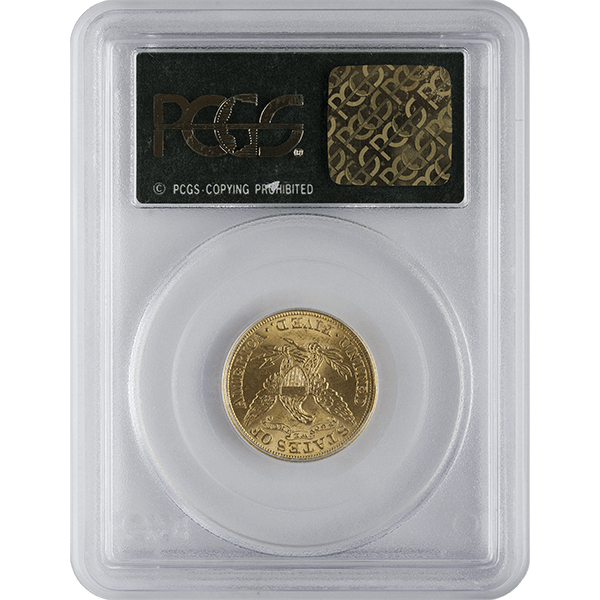$5 U.s. Gold Liberty Pcgs63 - Image 2