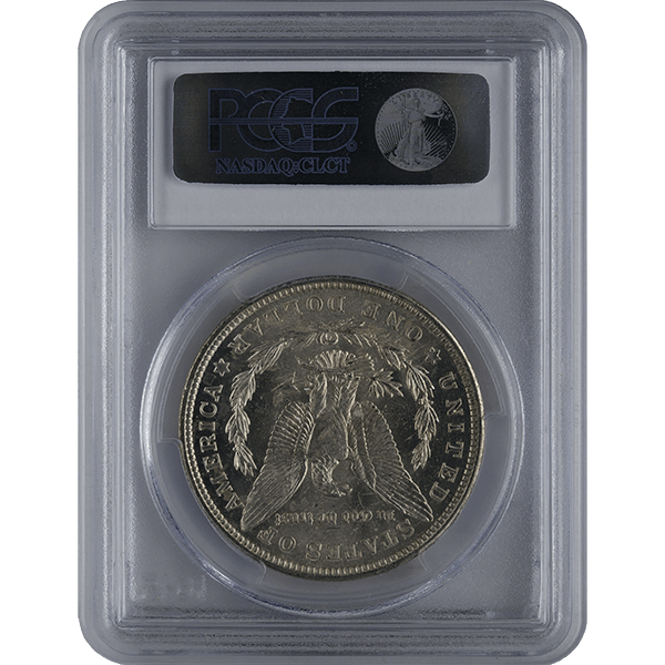 1921 American Silver Morgan Dollar Pcgs63 - Image 2