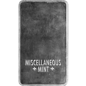 100 Oz Silver Bar reverse view from Ploutos Gold & Silver