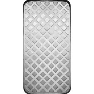 10 Oz Silver Bar Walking Liberty front view from Ploutos Gold & Silver