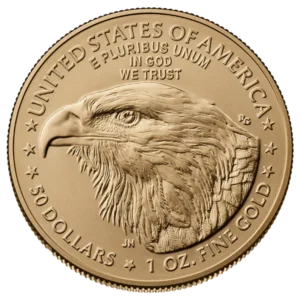 2026 1 Oz American Gold Eagle reverse