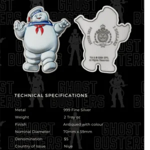 Ghost Busters Front back and info