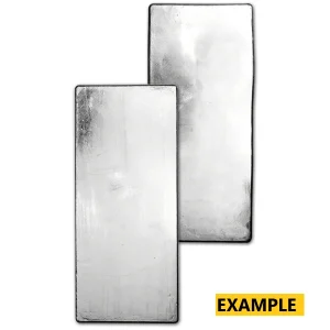 100 OZ SILVER BAR ROYAL CANADIAN MINT — reverse