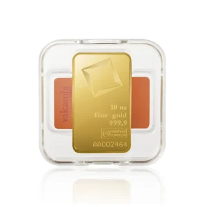 10 OZ GOLD BAR VALCAMBI — obverse