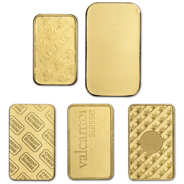 10 GRAM GOLD BAR RANDOM BRAND — reverse