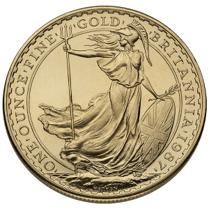 1 OZ GREAT BRITAIN GOLD BRITANNIA — obverse