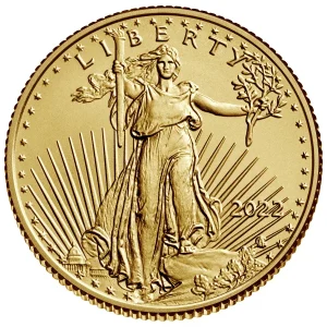 1/10 OZ AMERICAN GOLD EAGLE — obverse