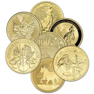 1 OZ GOLD COIN MISC TYPE — obverse