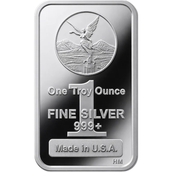 1 OZ SILVER BAR LIBERTAD HIGHLAND MINT — obverse