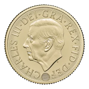 2027 ENGLISH GOLD SOVEREIGN KING CHARLES — obverse