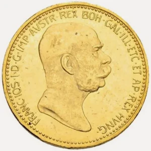 20 CORONA GOLD COIN — obverse