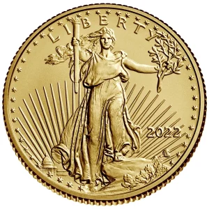 1/4 OZ AMERICAN GOLD EAGLE — obverse