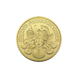 1/4 OZ AUSTRIAN GOLD PHILHARMONIC — obverse