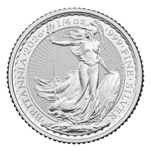 2026 1/4 OZ GREAT BRITAIN SILVER BRITANNIA — obverse