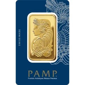50 GRAM GOLD BAR PAMP FORTUNA — obverse