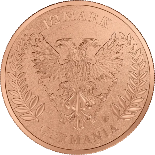 2026 1/2 OZ COPPER ROUND GERMANIA — reverse