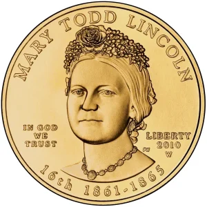 1/2 OZ GOLD FIRST SPOUSE — obverse