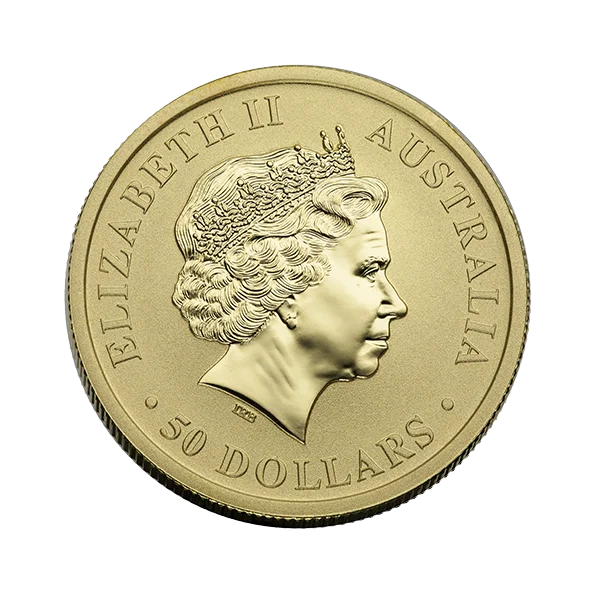 1/2 OZ AUSTRALIAN GOLD KANGAROO — obverse