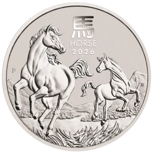 2026 KILO PERTH MINT SILVER HORSE (LUNAR SERIES) — obverse