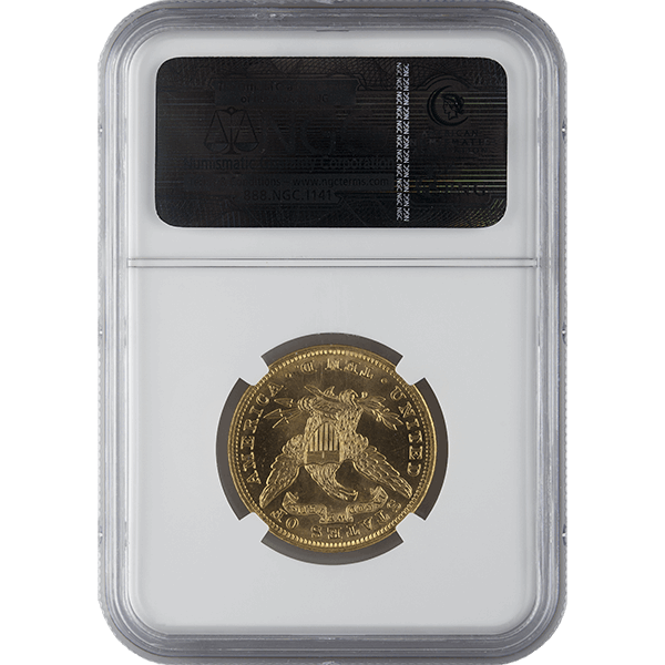 $10 U.S. GOLD LIBERTY NGC62 — reverse