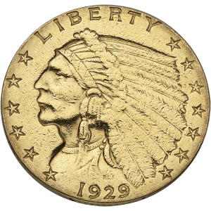 $2.5 U.S GOLD INDIAN LP — obverse
