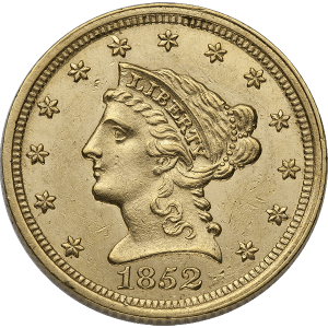 $2.5 U.S. GOLD LIBERTY AU — obverse