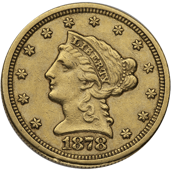 $2.5 U.S. GOLD LIBERTY XF — obverse