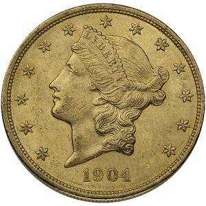 $20 U.S. GOLD LIBERTY AU — obverse