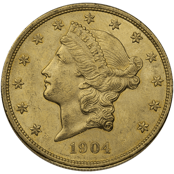$20 U.S. GOLD LIBERTY AU — obverse
