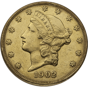 $20 U.S. GOLD LIBERTY LP, JEWELRY GRADE — obverse