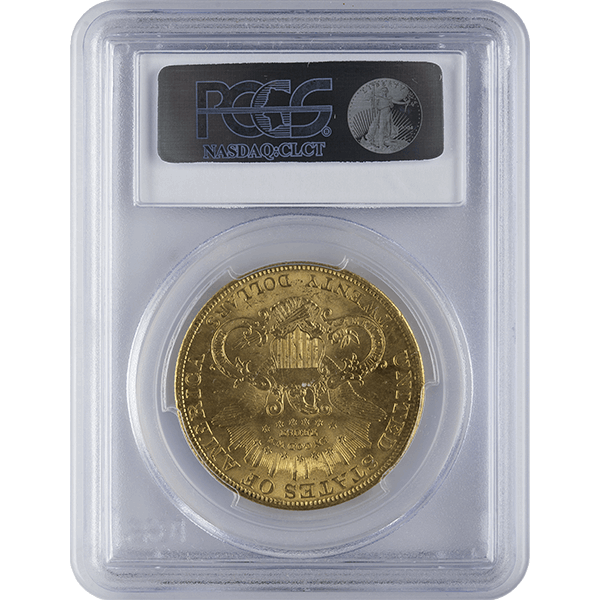 $20 U.S. GOLD LIBERTY PCGS64 — reverse