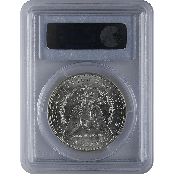 1878-1921 AMERICAN SILVER MORGAN DOLLAR PCGS64 — reverse