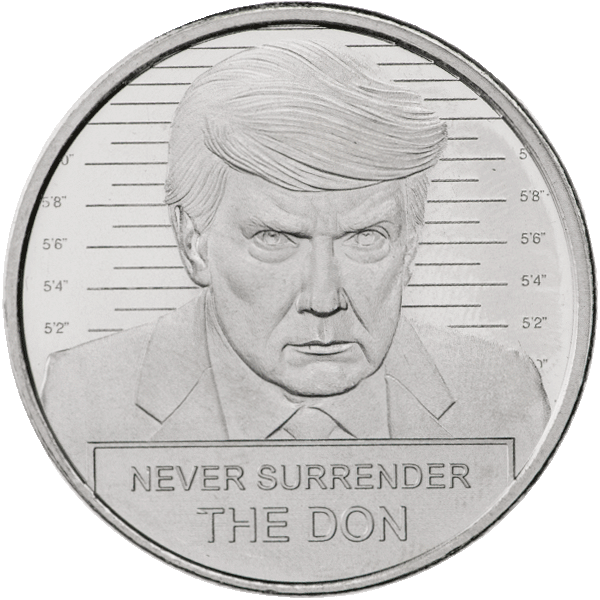 Never Surrender “The Don” 1 oz Silver Round
